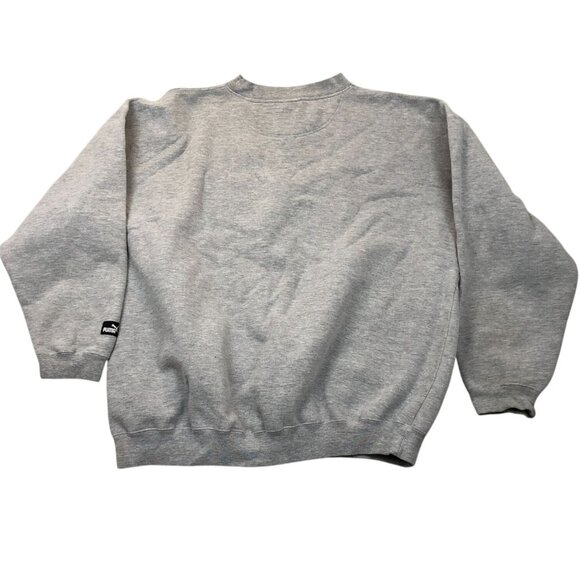 Puma Mens Sweatshirt Size 2XL Alabama Crimson Tide Gray Pullover Crew Neck - Picture 2 of 12